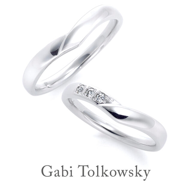 Gabi Tolkowsky Diamond[ガビ・トルコフスキー ダイヤモンド]の結婚指輪（マリッジリング）デザイン名はGent ゲント