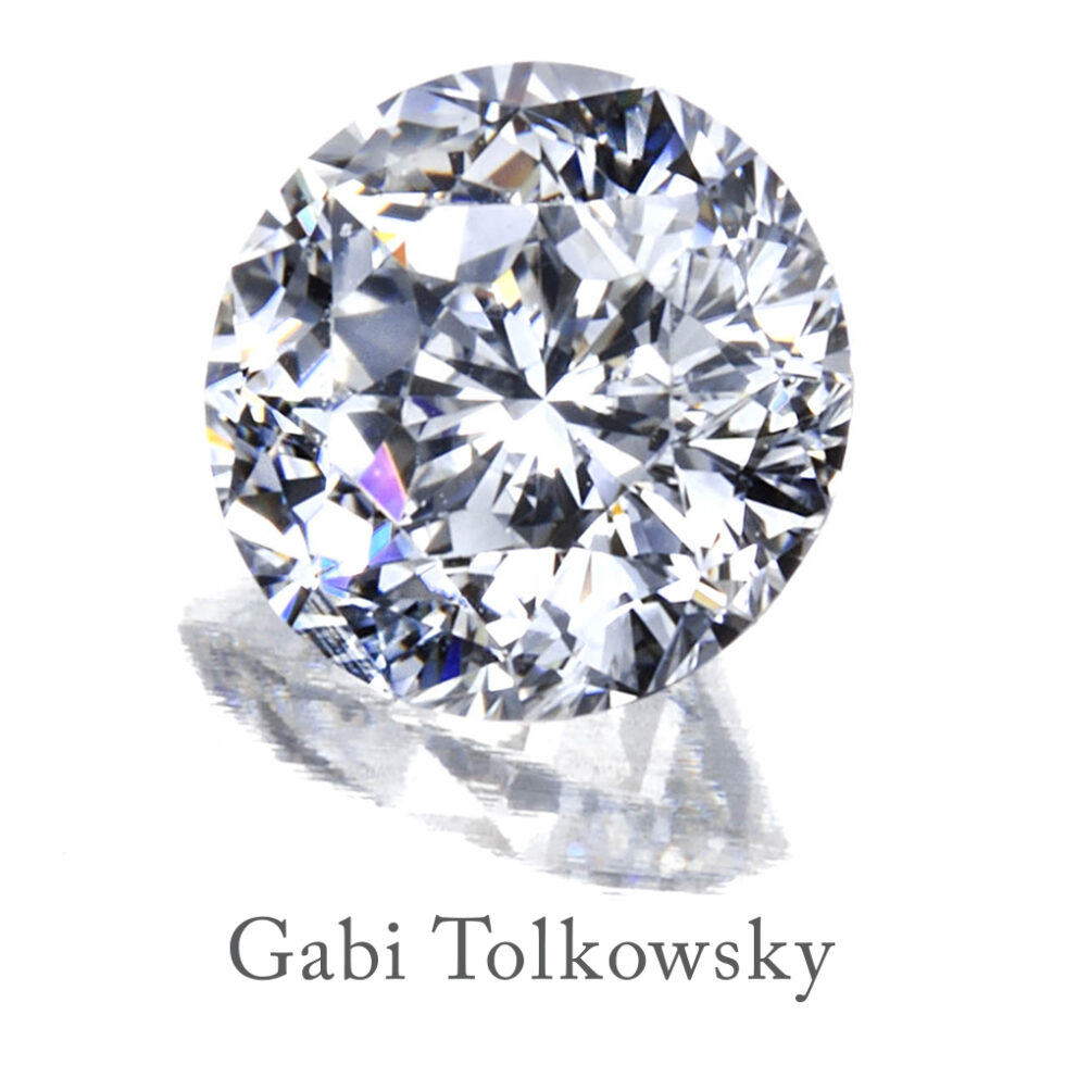 値下げダイヤモンド✨GabiS.Tolkowsky ガビ トルコフスキープラチナ領収証の発行はいたしません