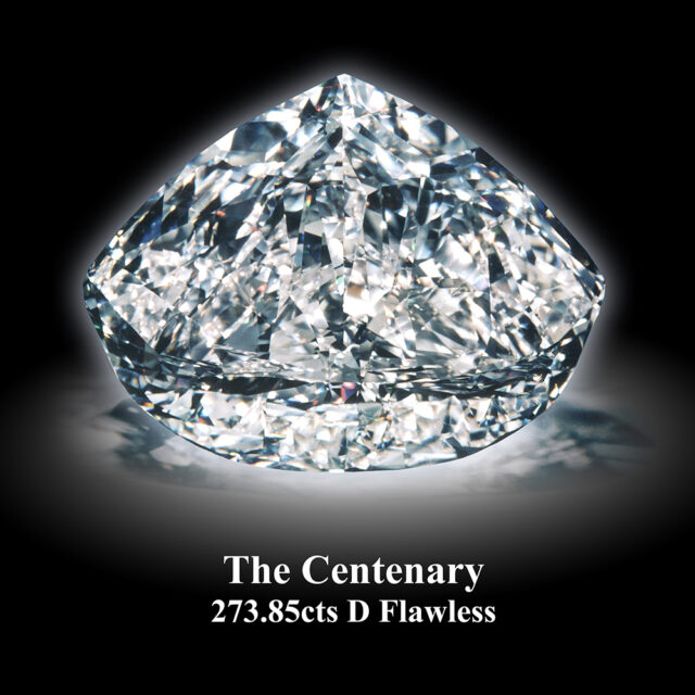 ガビ・トルコフスキーがカットしたダイヤモンド『センテナリー・ダイヤモンド(The Centenary Diamond)』