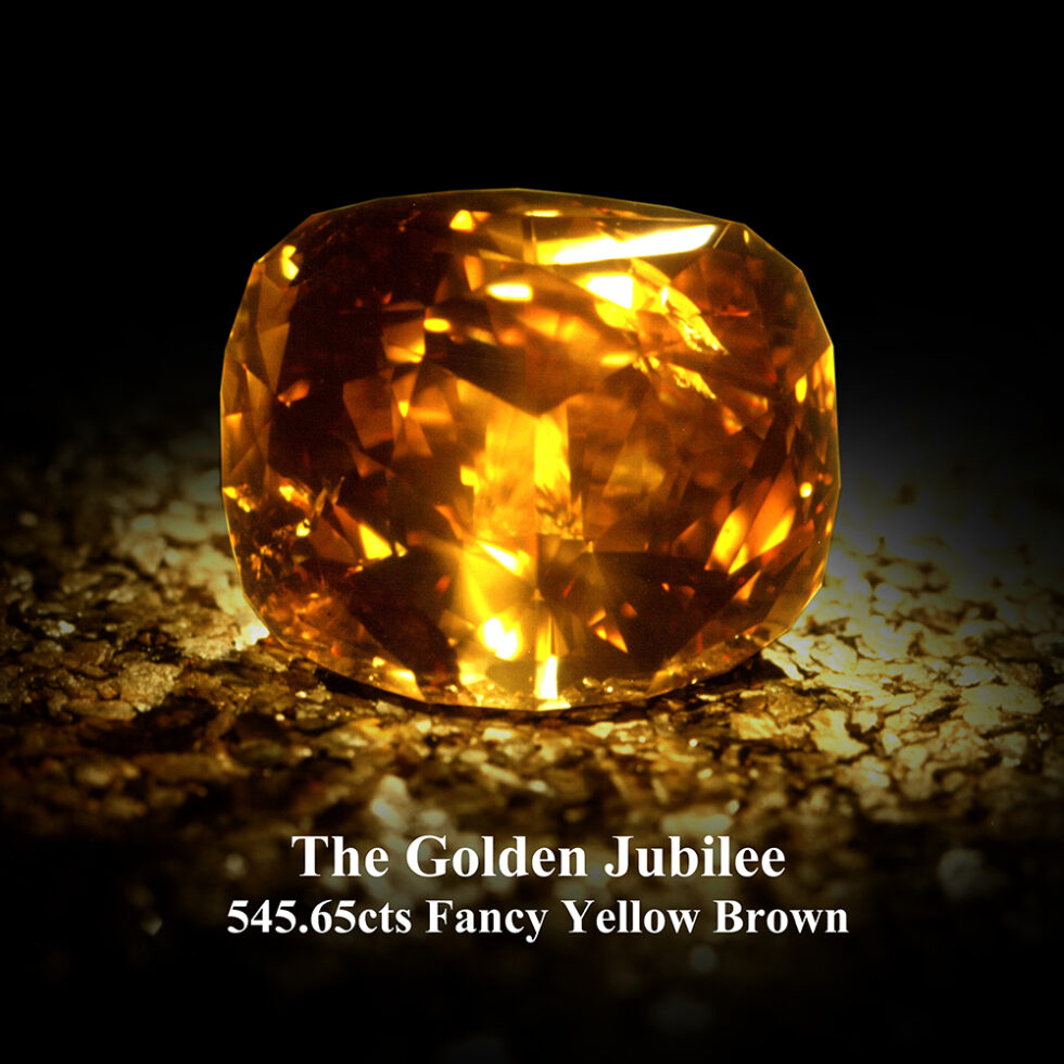 ガビ・トルコフスキーがカットしたダイヤモンド『ゴールデン・ジュビリー(The Golden Jubilee)』