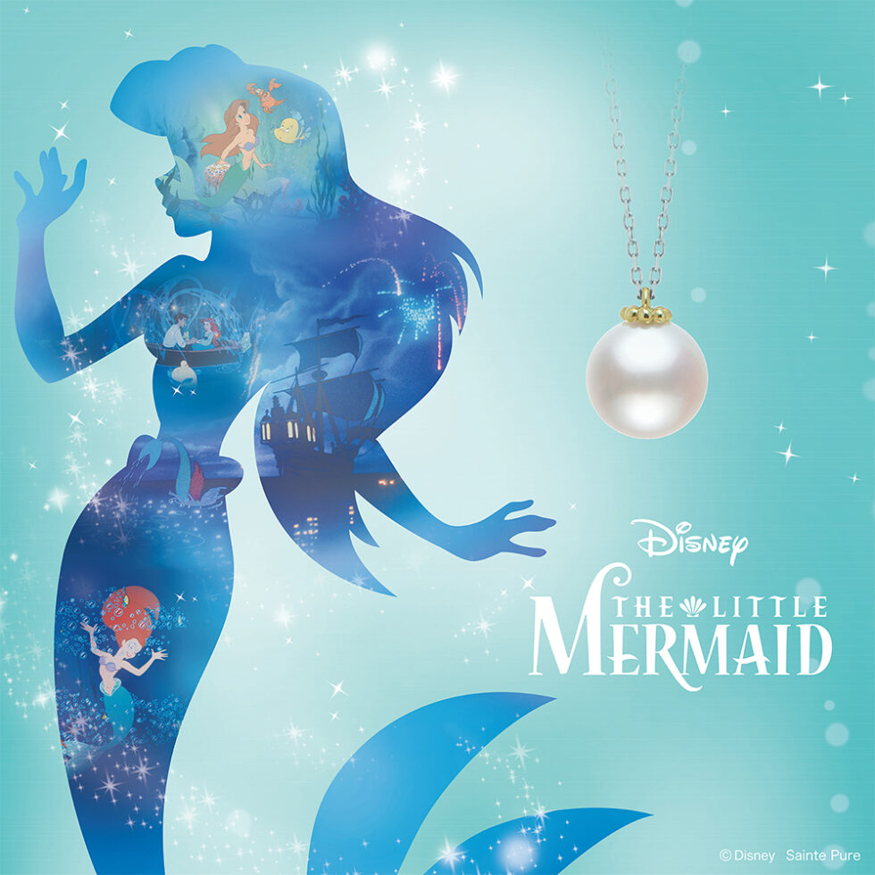 【販売終了モデル】ディズニーリトル・マーメイド Jewel of the Sea パールネックレス【期間・数量限定モデル】