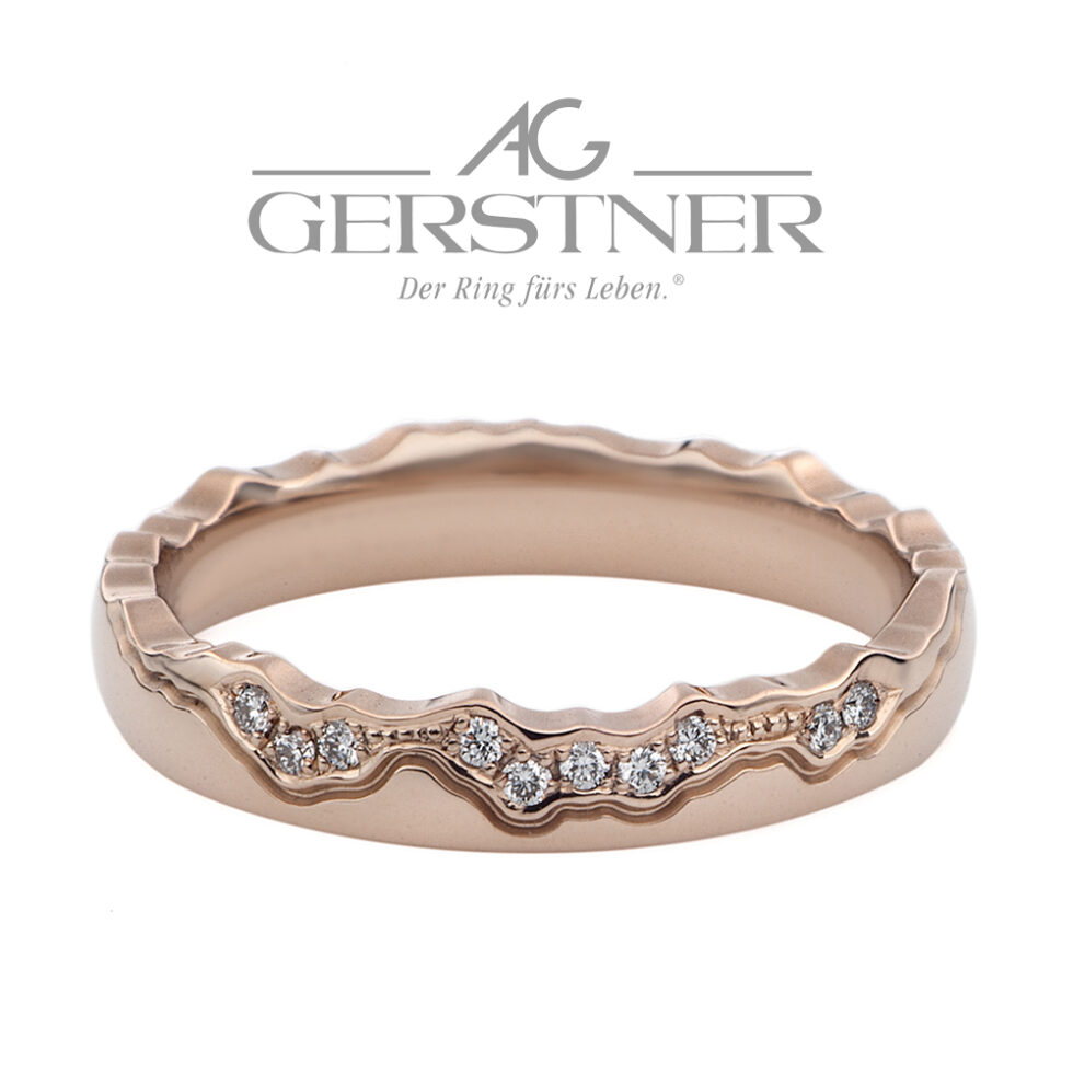 結婚指輪　ゲスナー / GERSTNER by Euro Wedding Band エクスクルーシブコレクション 31335 レディースハーフダイヤ
