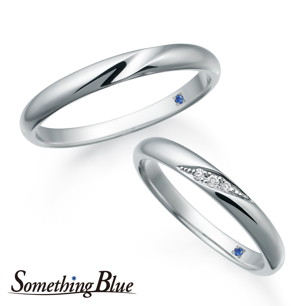 Something Blue – Will / ウィル 結婚指輪 SB857,SB858【鍛造製法