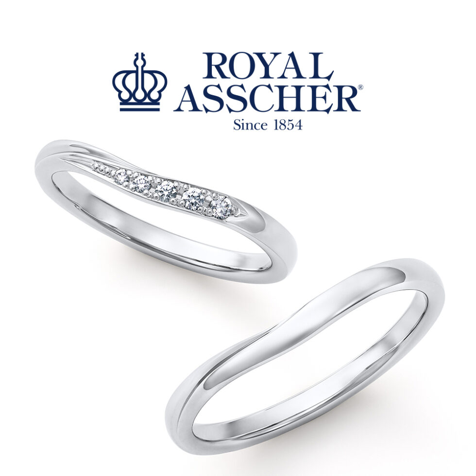 ロイヤルアッシャー「ピュールプラチナ」(Pt999)結婚指輪 WRA903/WRB913【鍛造製法】