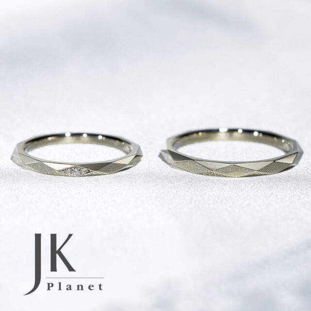 JKPLANETリミテッドエディション JKPL-1L 1M 結婚指輪(プラチナ)