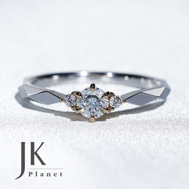 JKPLANETリミテッドエディション JKPL-7E 婚約指輪(コンビネーションリング)