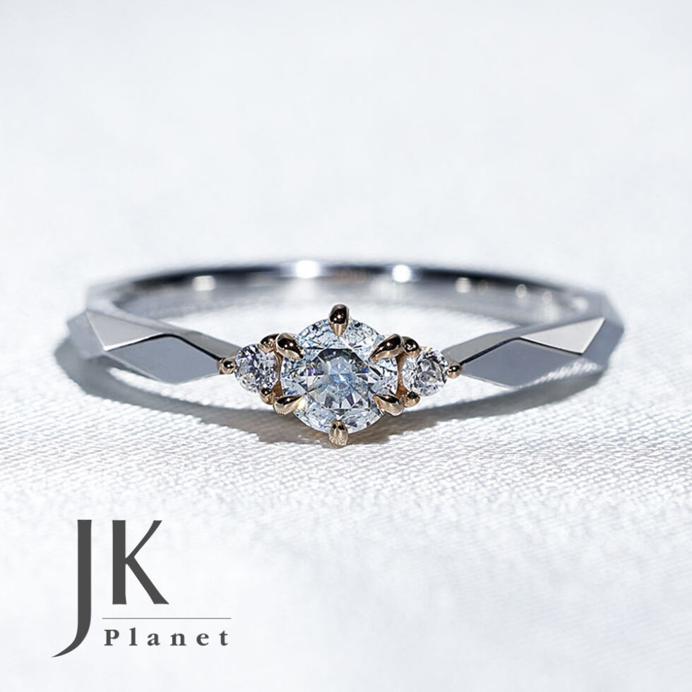 【NEW】JKPLANETリミテッドエディション JKPL-7E 婚約指輪(コンビネーションリング)