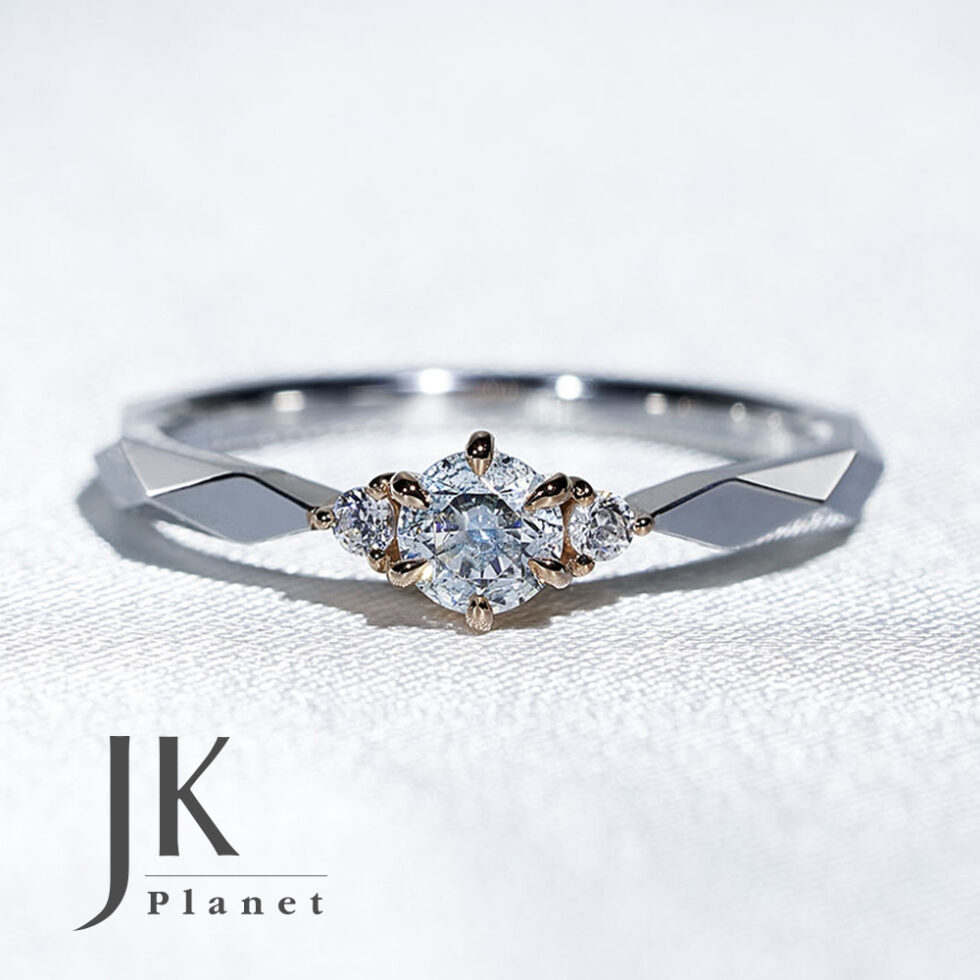 JKPLANETリミテッドエディション JKPL-7E 婚約指輪(コンビネーションリング)