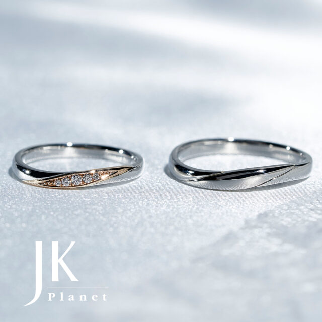 JKPLANETリミテッドエディション JKPL-6L 6M 結婚指輪(プラチナ)