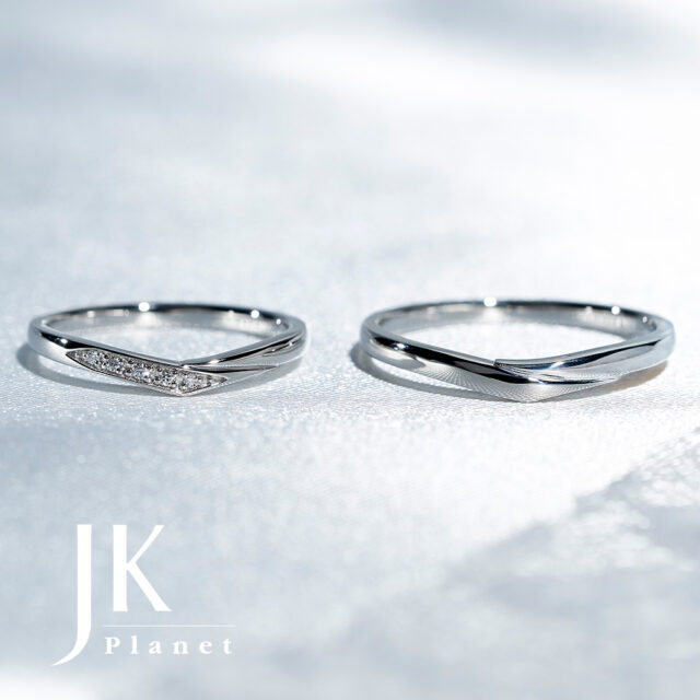 JKPLANETリミテッドエディション JKPL-3L 3M 結婚指輪(プラチナ)