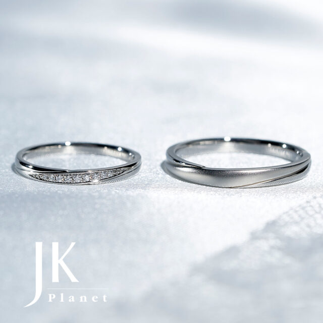 JKPLANETリミテッドエディション JKPL-3L 3M 結婚指輪(プラチナ)