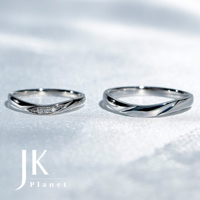 JKPLANETリミテッドエディション JKPL-6L 6M 結婚指輪(プラチナ)