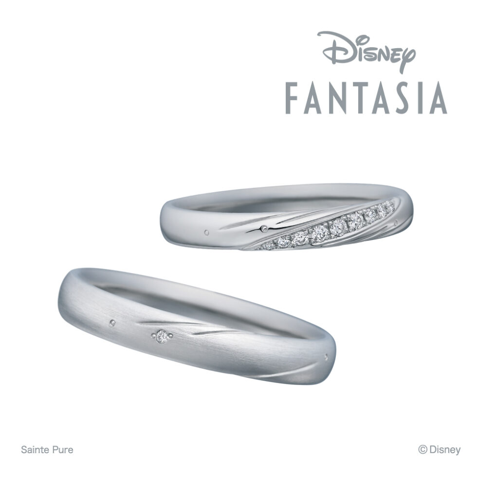 ディズニーファンタジア ワンダーグロー 結婚指輪