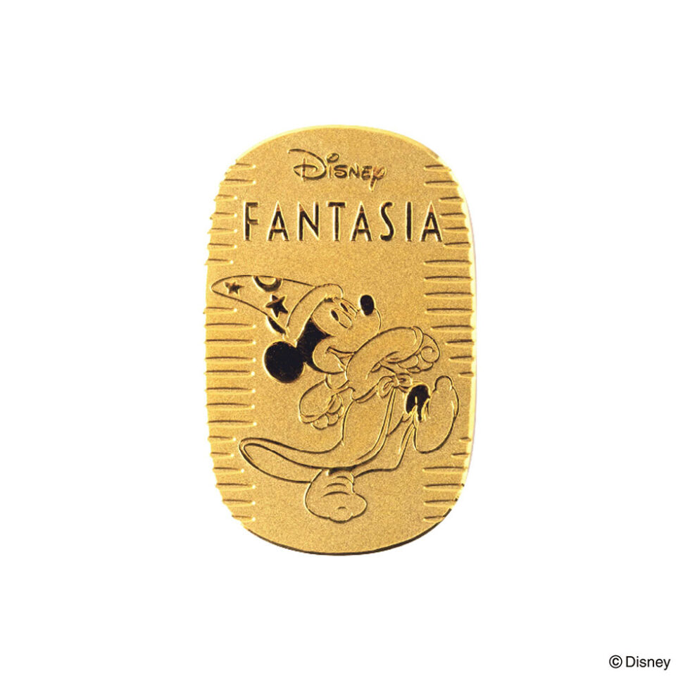 [ディズニー] 小判 ミッキー ファンタジア 純金 10g お守り Disney ギフト プレゼント 24金 K24