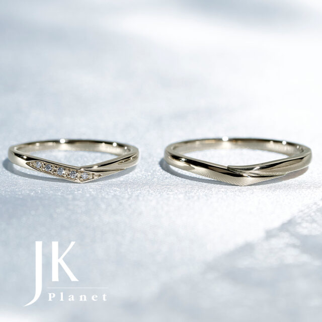 JKPLANETリミテッドエディション JKPL-3L 3M 結婚指輪(シャンパンゴールド)
