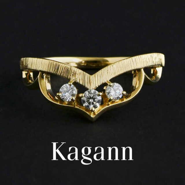 【NEW】Kagann – V-line / ブイライン 婚約指輪