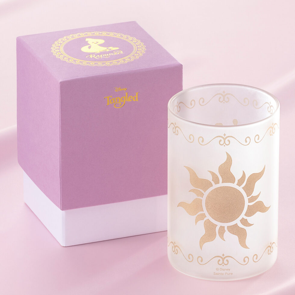 キャンドルホルダー ライトアップ画像　 Disney Tangled ディズニー｢ラプンツェル｣ 【数量限定ノベルティ】