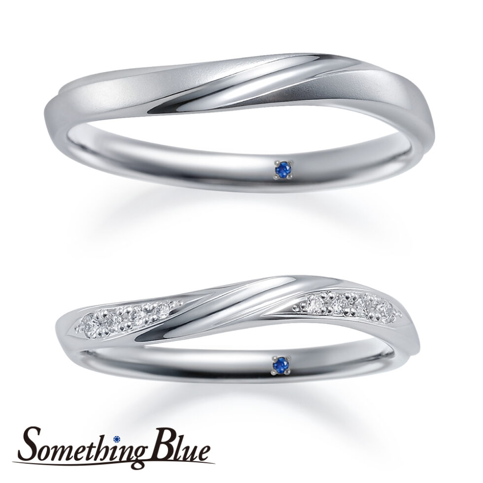 【NEW】Something Blue – Infinity  / インフィニティ – 永遠 – 結婚指輪 SB992,SB993