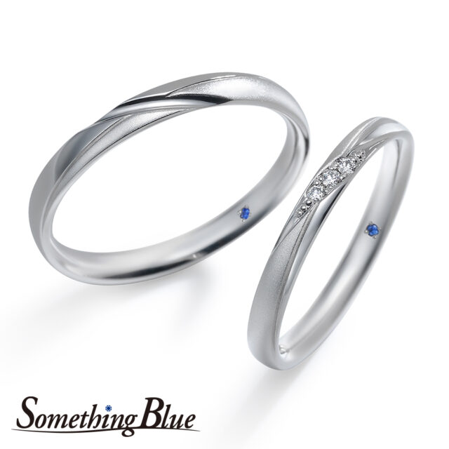 【NEW】Something Blue – Blue Promise / ブループロミス -約束- 結婚指輪 SB996,SB997【鍛造製法】