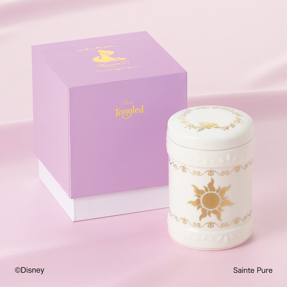 Disney Tangled ディズニー｢ラプンツェル｣ オリジナルマルチキャニスター　箱あり　紋章面