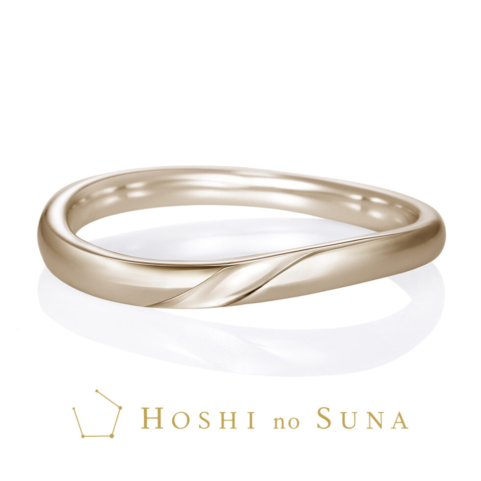 結婚指輪　星の砂 SAKURA STARLIGHT /スターライト(桜・星明り)【 JKPlanet限定モデル】エトワールゴールド　レメンズ