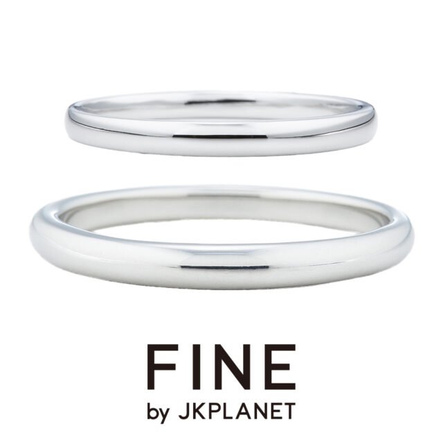 【新作】FINE by JKPLANET(ファイン)結婚指輪 プラチナ FINEAIM004W AIM004G